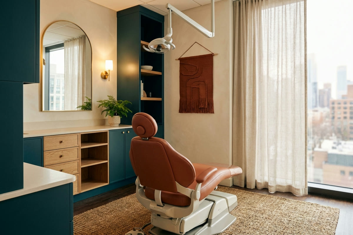 Dental studio treatment room